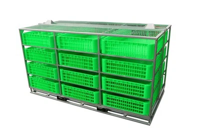 Sistema de manuseio de pássaros vivos