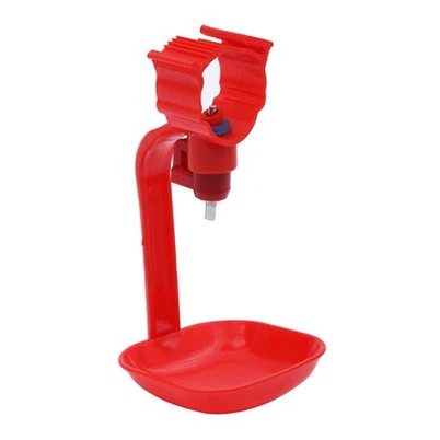 Bebedor de plástico para aves e frango com copo